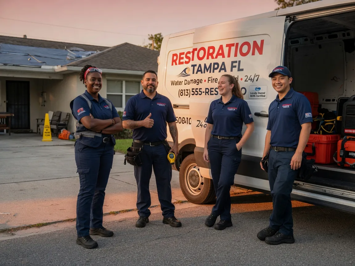 Water Damage Restoration company in Mount Pleasant, TN
